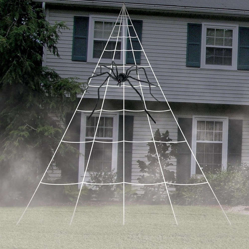 Forum Novelties Giant White Spider Web Halloween Party Decoration 60 Inches
